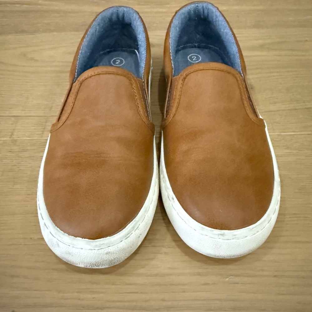 Cat & Jack Tan Kids Slip-On Shoes